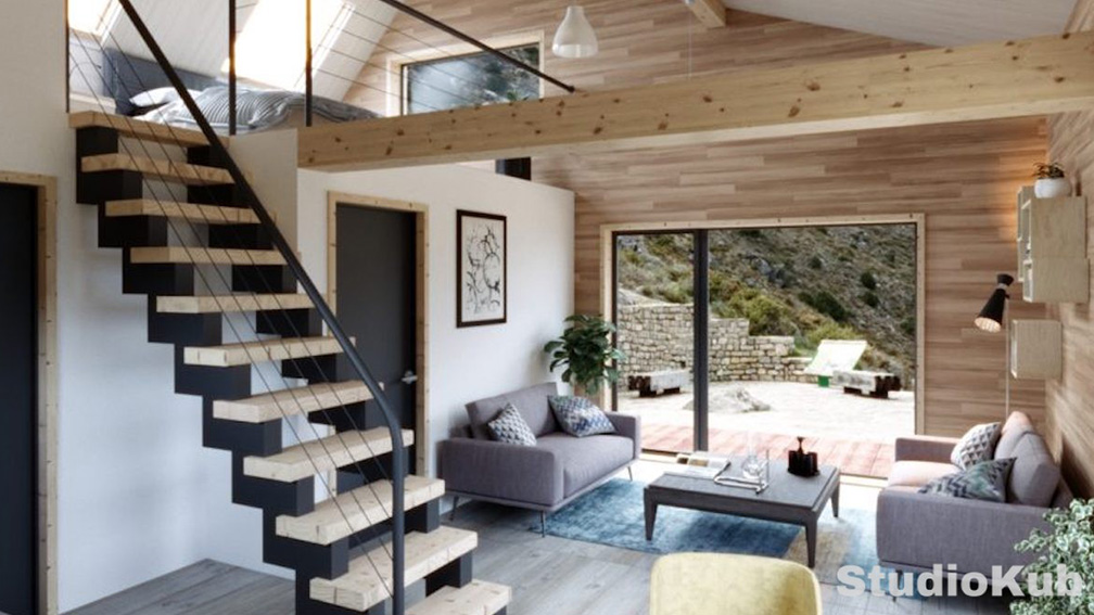 Maison ossature bois en Hautes-Pyr&eacute;n&eacute;es (65)