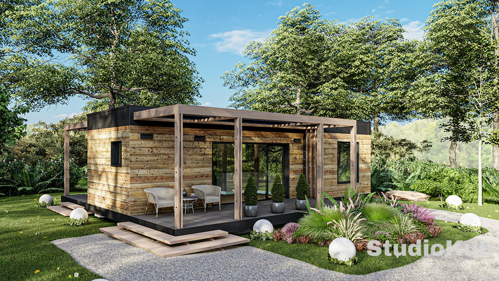 Maison ossature bois en Hautes-Pyr&eacute;n&eacute;es (65)