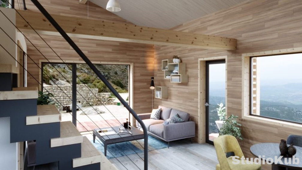 Maison ossature bois en Hautes-Pyr&eacute;n&eacute;es (65)