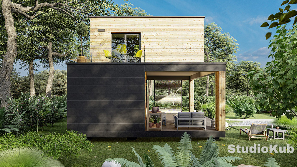 Maison ossature bois en Hautes-Pyr&eacute;n&eacute;es (65)