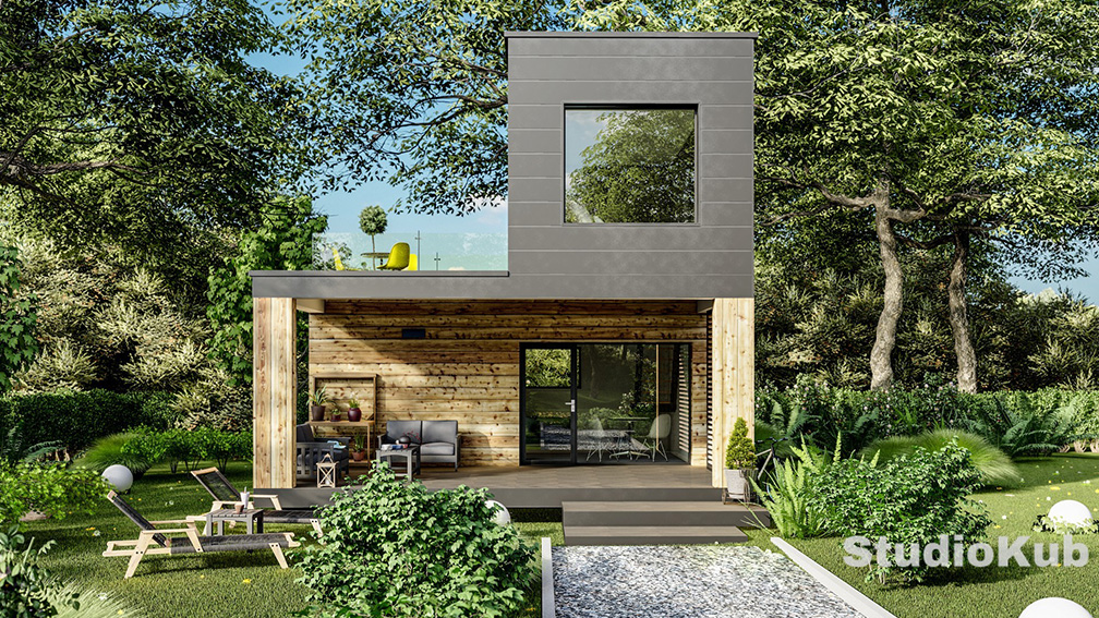 Maison ossature bois en Hautes-Pyr&eacute;n&eacute;es (65)