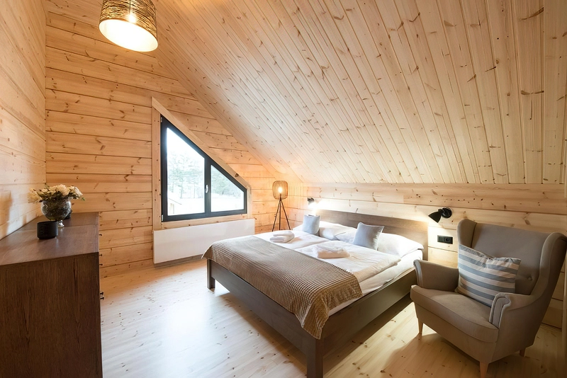 Maison bois massif
