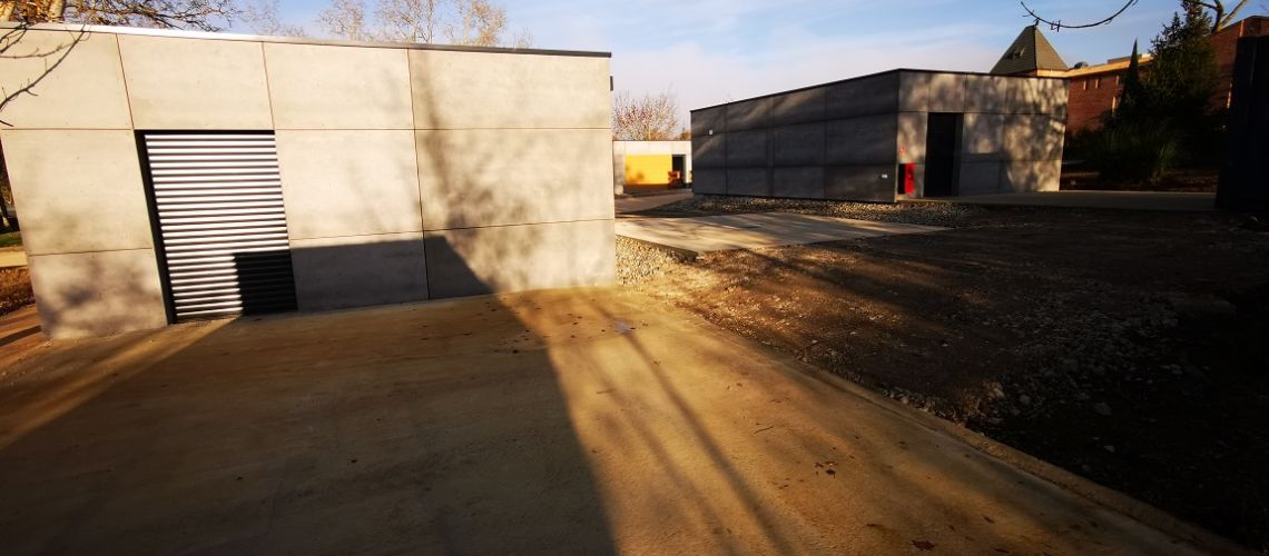 Plusieurs modules Ossature bois pour ANRAS PIN BALMA