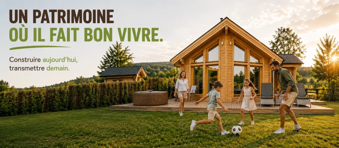 Maison bois excellent investissement